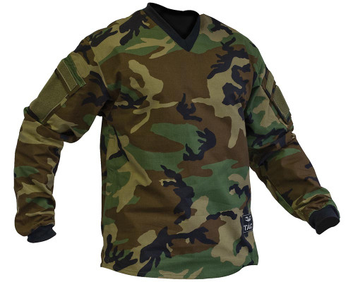 Valken V-Tac Sierra Paintball Jersey - Woodland - Small (ZYX-1885)