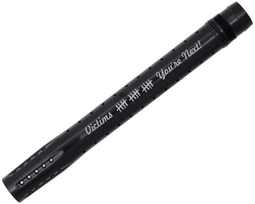 Dye Laser Engraved Ultralite Barrel Front - Black - Victims - 14 Inch (ZYX-1925)