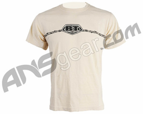 BT Paintball Barbed Wire Men's T-Shirt - Tan - Medium (ZYX-2027)