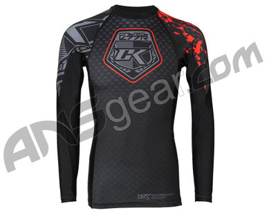 Contract Killer Long Sleeve Stained Rashguard - Black - Medium (ZYX-2010)