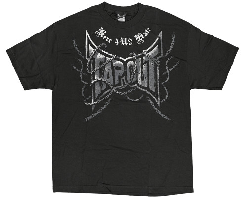 Tapout T-Shirt Chained - Black - XL (ZYX-2060)