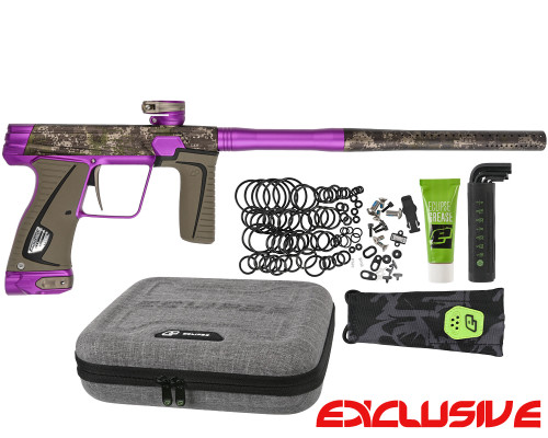 Planet Eclipse Gtek 180R Paintball Gun - HDE Camo/Electric Purple