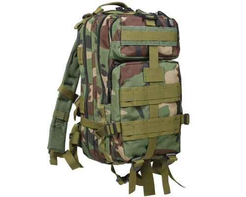 Rothco Camo Medium Transport Pack - Woodland Camo