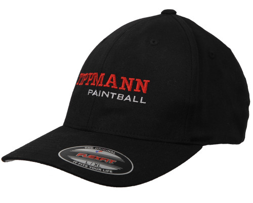 Tippman FlexFit Paintball Hat - Black - L/XL (ZYX-2100)