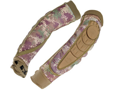 Planet Eclipse Overload HD Core Elbow Pads - HDE Camo - Large (ZYX-2246)