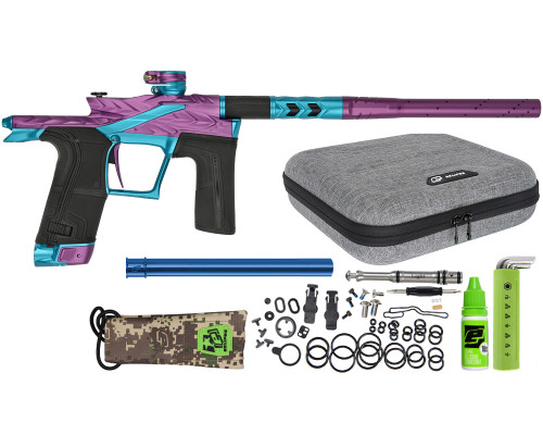HK Army Fossil Eclipse LV2 Paintball Gun - Amp (Purple/Teal)