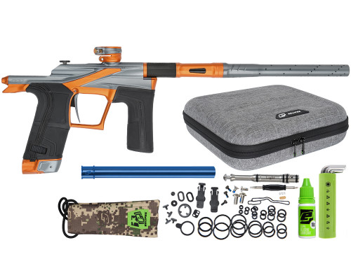 Planet Eclipse Ego LV2 Paintball Gun - Dark Grey/Sunburst Orange