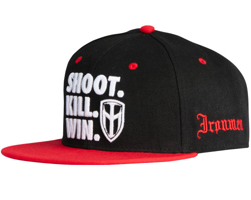 Dye IM SKW Snap Back Hat - Black/Red