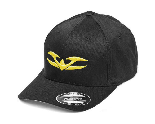 Valken V Logo FlexFit Hat - Neon Yellow - Small/Medium (ZYX-2704)