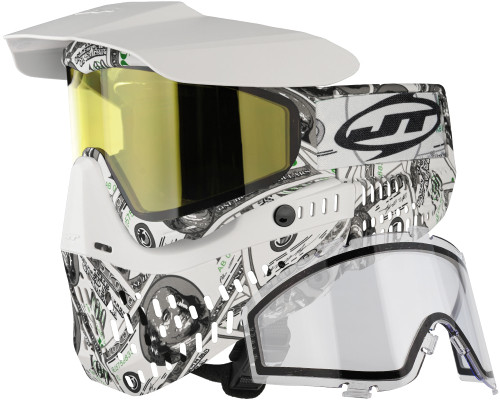 Masque De Paintball JT Proflex Personnalisé - Thème Billet De 100$ - Taille Unique - Neuf
