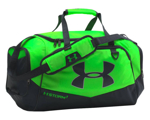 Under Armour Storm Undeniable II Small Duffle Bag - Hyper Green/Stealth Grey (389) (ZYX-2777)