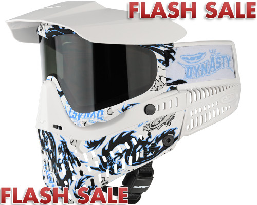 JT ProFlex Paintball Mask - LE Dynasty Dragon Black w/ 1 Lens