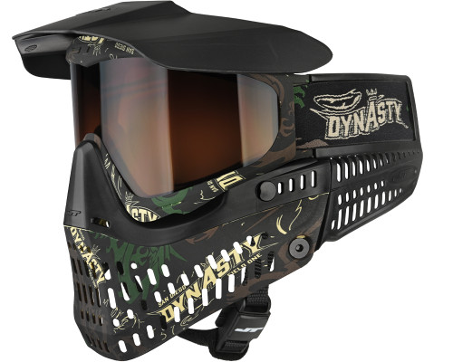 JT ProFlex Paintball Mask - LE Dynasty Dragon Camo w/ 1 Lens