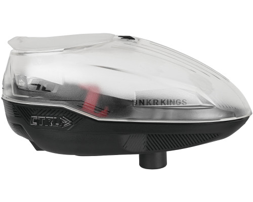 Bunkerkings PRISM CTRL Paintball Loader - Clear Top Shell w/ Black Bottom
