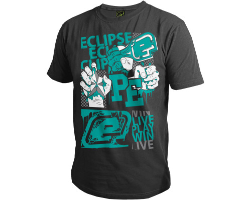 Planet Eclipse Vibe Men's T-Shirt - Dark Marl - 3XL (ZYX-2945)