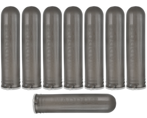 Maddog 150 Round BONES Paintball Pod - Smoke - 8 Pack (ZYX-3016)