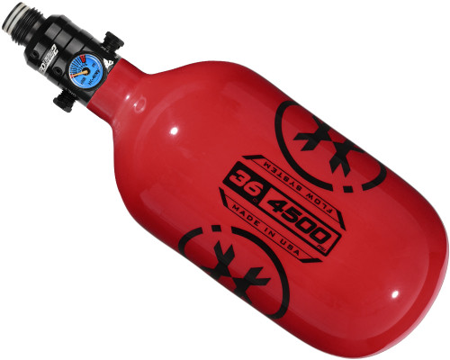 HK Army Aerolite "Extra Lite" Air System w/ Pro Adjustable Regulator - 36/4500 - Red