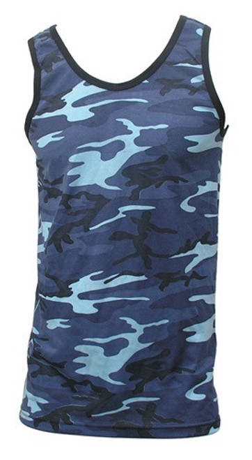 Rothco Men's Tank Top - Blue Camo - X-Large (ZYX-3083)