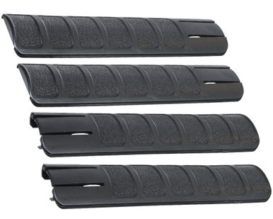 Killhouse Econo Rail Covers (4 Pack) - Black (76631) (ZYX-3219)