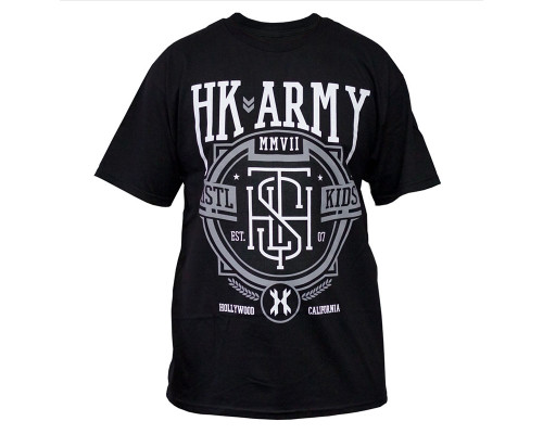 HK Army Monogram 2 Paintball T-Shirt - Black - 2X-Large (ZYX-3258)