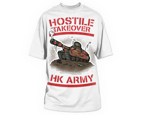 HK Army Tank Paintball T-Shirt - White - Small (ZYX-3260)