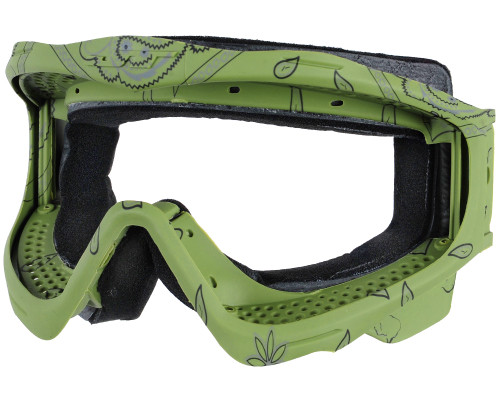 JT Spectra Proflex Parts - MOTO Woven Goggle Strap Olive