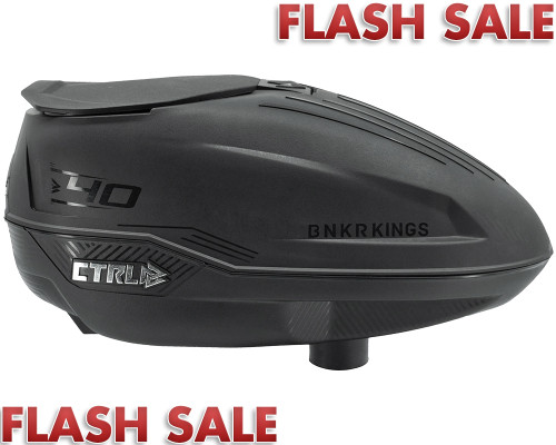 Bunkerkings CTRL 240 Paintball Loader - Black