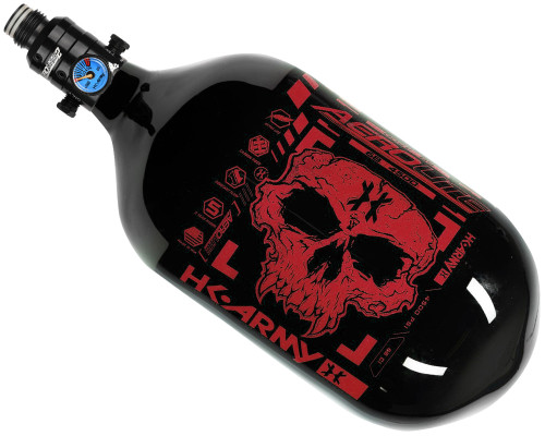 HK Army Aerolite "Extra Lite" Air System w/ Pro Adjustable Regulator - 68/4500 - Doom Black/Red