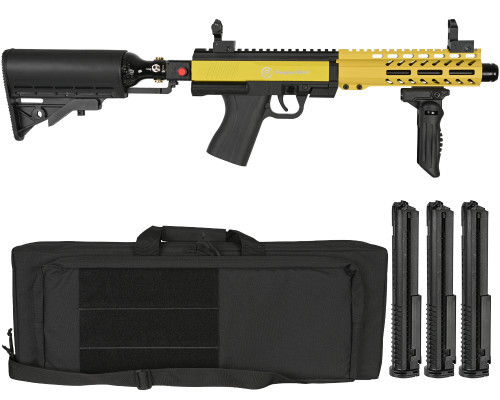 PepperBall PPC Non Lethal Launcher w/ 13cu HPA Tank - Yellow/Black