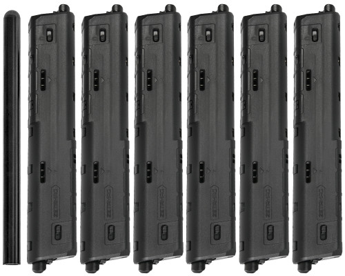 Refurbished - 6 Pack Stark Pursuit 20 Round ZetaMag Gen 3 - TiPX/TPX - Black (015-0009)