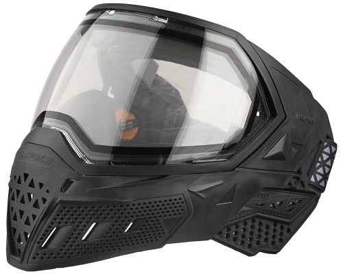 Refurbished - Empire EVS Paintball Mask - Black/Black w/ Clear Lens (021-0196)