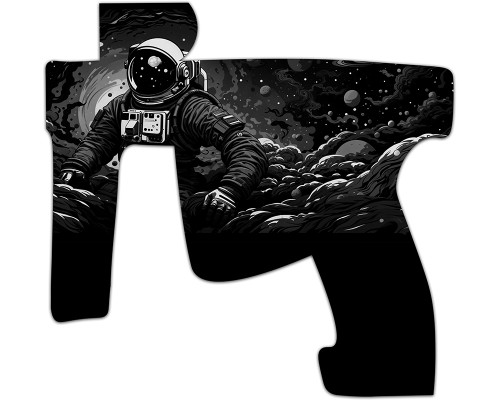 Laser Engraved Gun Design - Interstellar