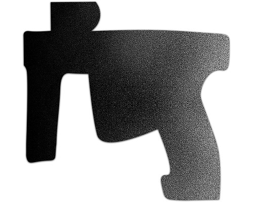Laser Engraved Gun Design - Fade