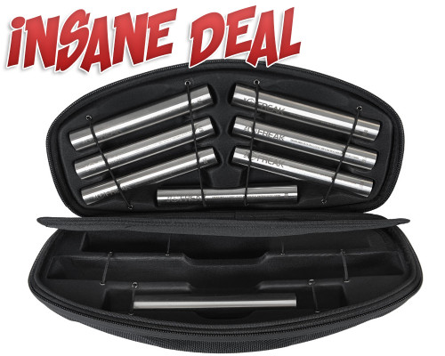 DLX Freak Boremaster Kit w/ V1 Soft Case - Stainless Steel