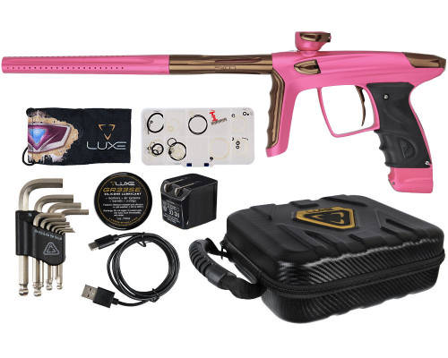 DLX Luxe TM40 Paintball Gun - Dust Pink/Polished Brown