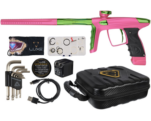 DLX Luxe TM40 Paintball Gun - Dust Pink/Polished Green