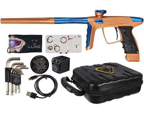 DLX Luxe TM40 Paintball Gun - Dust Sunkissed/Polished Blue