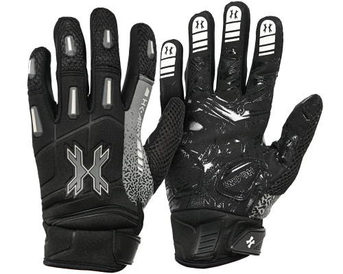 Refurbished - HK Army FULL FINGER Hardline Paintball Gloves - Black/Olive/Grey - Large (033-0006)