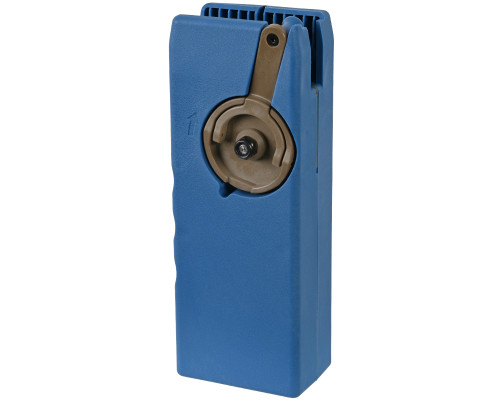 Sentinel Gear 1500 Round Side Winding Airsoft Speed Loader - Blue