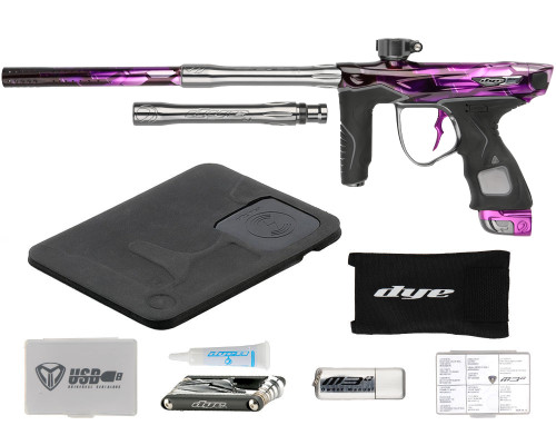 Dye M3+ 2.0 Paintball Gun - PGA Hex 3D Purple