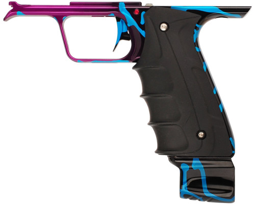 SP Shocker AMP Classic Mechanical Conversion Kit - Polished Black/Purple Fade w/ Teal Splash (ZYX-3391)