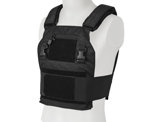 Lancer Tactical Speedster Adaptive Tactical Vest - Black (CA-293B)