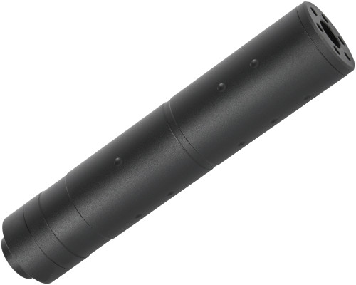 Lancer Tactical 155MM Aluminum Mock Suppressor - Black (CA-SS009-B)