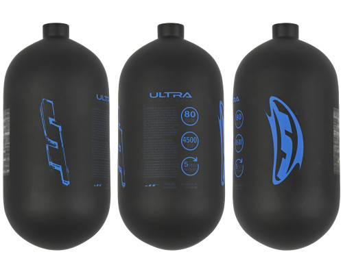 JT Ultra Carbon Fiber Air Tank - 80/4500 - Bottle Only