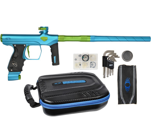 SP Shocker ERA Paintball Gun - Matte Blue/Matte Lime