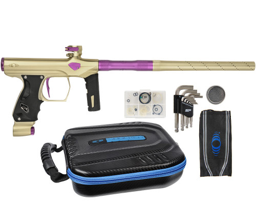 SP Shocker ERA Paintball Gun - Matte Gold/Matte Purple