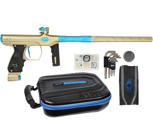 SP Shocker ERA Paintball Gun - Matte Gold/Matte Teal