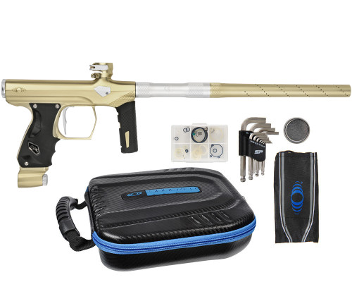 SP Shocker ERA Paintball Gun - Matte Gold/Matte White