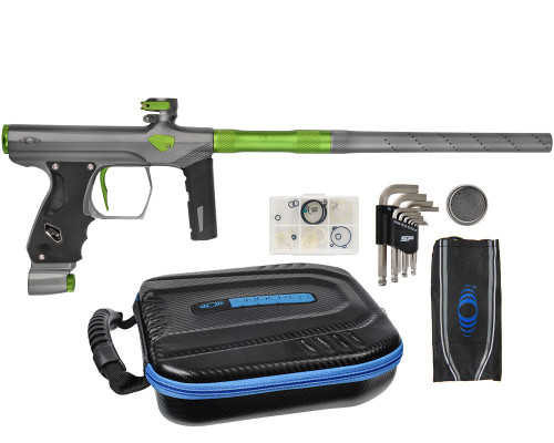 SP Shocker ERA Paintball Gun - Matte Grey/Matte Lime