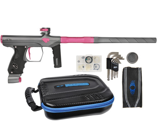 SP Shocker ERA Paintball Gun - Matte Grey/Matte Pink